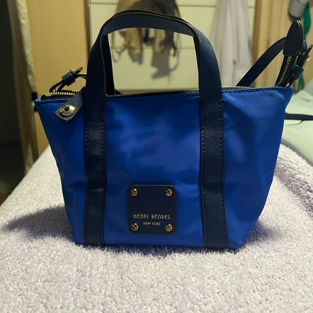 Henri Bendel Vibrant Blue Mini Bag